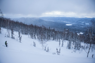 Фрирайд в Шерегеше