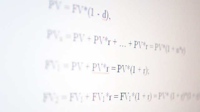 Various formulas