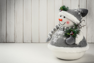 Christmas decoration snowman