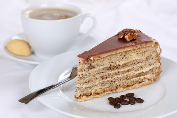 Kaffee und Kuchen Torte Nachtisch, Dessert