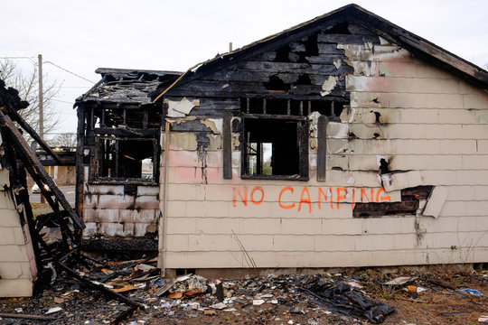 House Burned in Major Fire