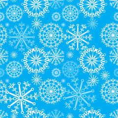 Fototapeta na wymiar snowflakes pattern
