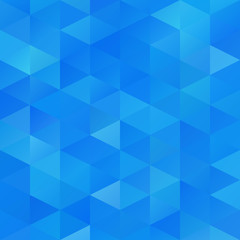 Blue Grid Mosaic Background, Creative Design Templates