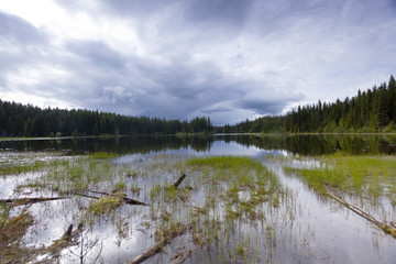Fototapeta na wymiar Scenic Wilderness of the Kootenay Mountains, Canada