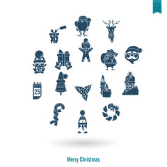 Christmas and Winter Icons Collection