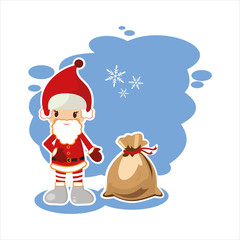 best flat Christmas Santa