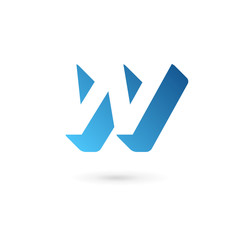 Letter W logo icon design template elements