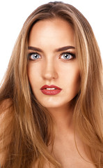 Naklejka premium Simple makeup