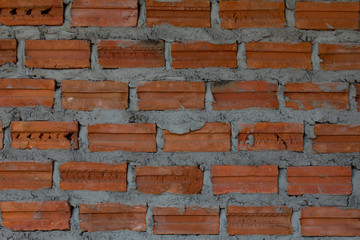Fototapeta premium red brick wall texture allowing the picture to be tiled for background
