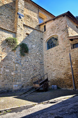 Italian destination, Bevagna, in Umbria region