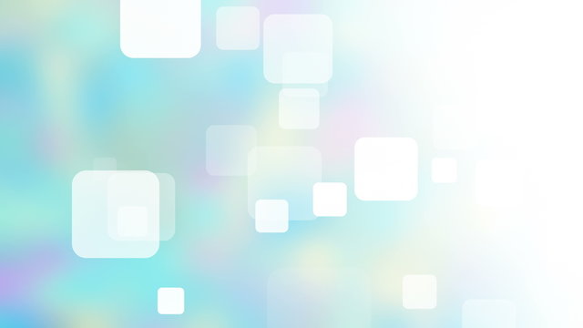 squares on blurred background abstract loopable animation 4k (4096x2304)
