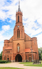 Catholic church of St. Mary of the Scapular. Druskininkai, Lithuania