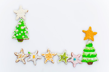 Fototapeta premium New year cookies