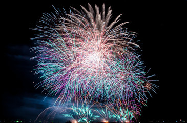 International Fireworks Festival at Pattaya, Thailand