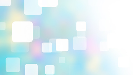 squares on blurred background