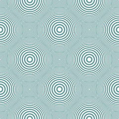 Seamless circles and rings pattern.