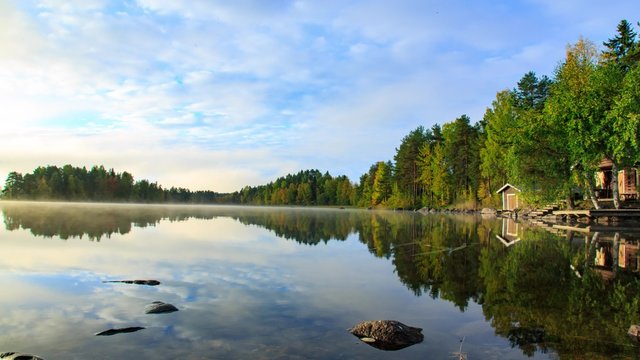 Sunrise at l, Finland