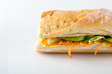 Chicken curry sandwich