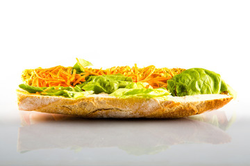 Chicken curry sandwich
