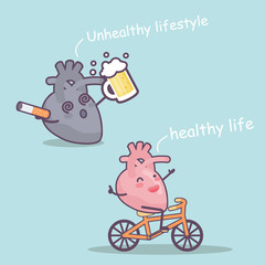 Sport is good for heart