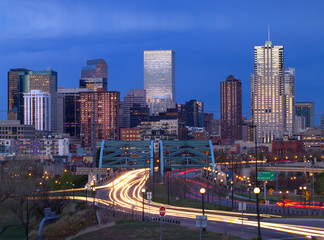 Downtown Denver at Night