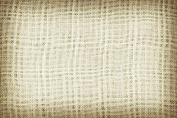 Fototapeta premium Natural sackcloth textured for background