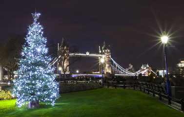 Tower Bridge at Christmas