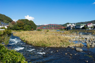 The Kano River and Shuzenji Bridge