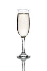 Glass of champagne