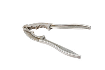 Metal pliers to crack nuts