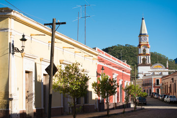 Obraz premium Se observa la catedral de mascota Jalisco.