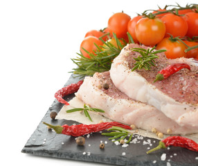 Raw meat