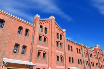 Fototapeta premium 横浜 赤レンガ倉庫