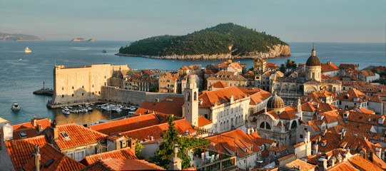 View from Dubrovnik, Croatia
