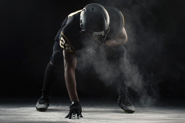 American Football Player © pixelheadphoto
