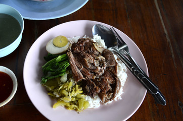 Asiatisches Essen, Markt, Garküche, Lebensmittel