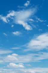 clouds and blue sky weather background