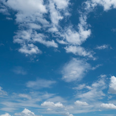 clouds and blue sky weather background