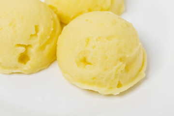 Delicious mashed potatoes balls.