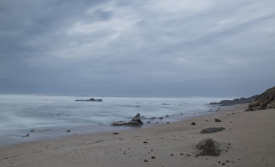 Minimalist seascape