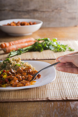 Sweet and sour chicken