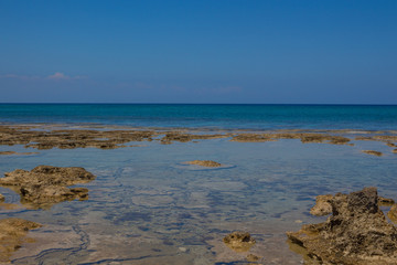 Mediterranean sea coastline, Protaras, Cyprus