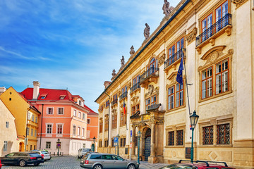 Ministry of Culture of the Czech Republic. Quarters and streets
