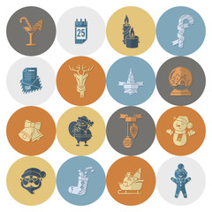 Christmas and Winter Icons Collection