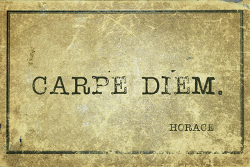 carpe diem Horace