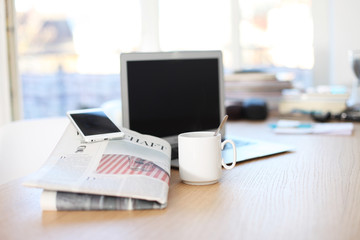 Frühstück und Internet