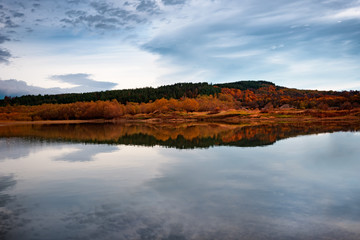 Fototapeta na wymiar Autumn landscape, Bulgaria