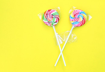 Colorful Sweet Lollipops