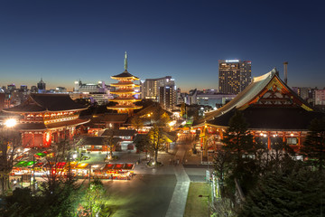 Obraz premium Świątynia Asakusa Sensoji