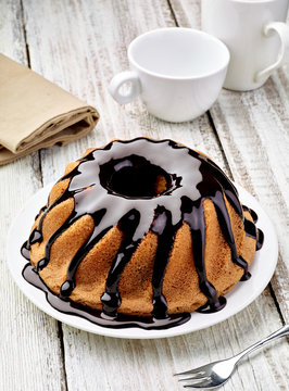 chocolate marbke cake kuglof dessert sweet food